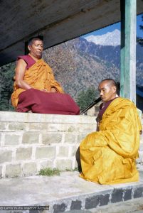 Lama Yeshe con Geshe Rapten Rinpoche